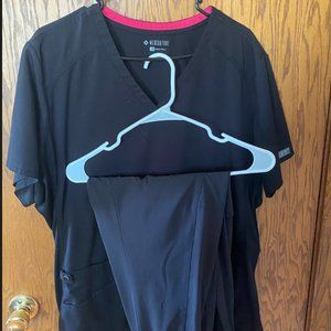 Black MedCoture Scrubs